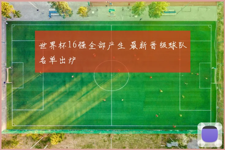 世界杯16强全部产生 最新晋级球队名单出炉